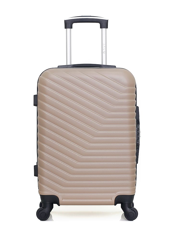 WAVE PARIS Walizka w kolorze beżowym - 35 x 55 x 21 cm rozmiar: onesize