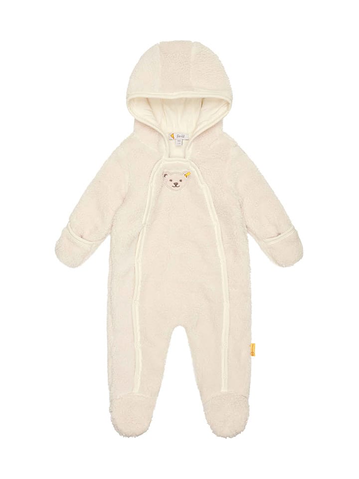 Steiff Kombinezon polarowy w kolorze kremowym rozmiar: 56