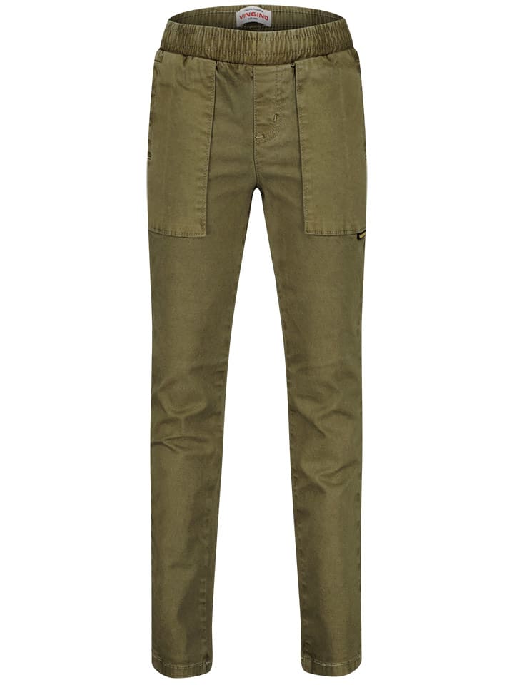 Vingino Spodnie chino w kolorze khaki rozmiar: 92