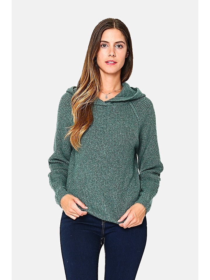 William de Faye Sweter w kolorze zielonym rozmiar: 34