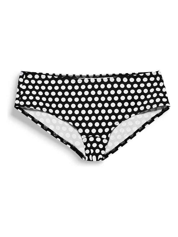 ESPRIT Figi bikini w kolorze czarno-białym rozmiar: 38