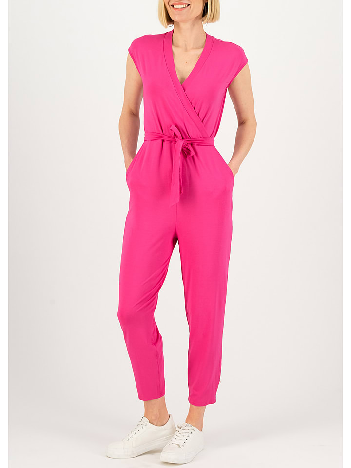 Kombinezon "Hello fritjes" w kolorze różowym