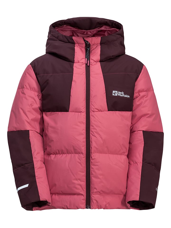 Jack Wolfskin Kurtka puchowa "Actamic" w kolorze różowym rozmiar: 152