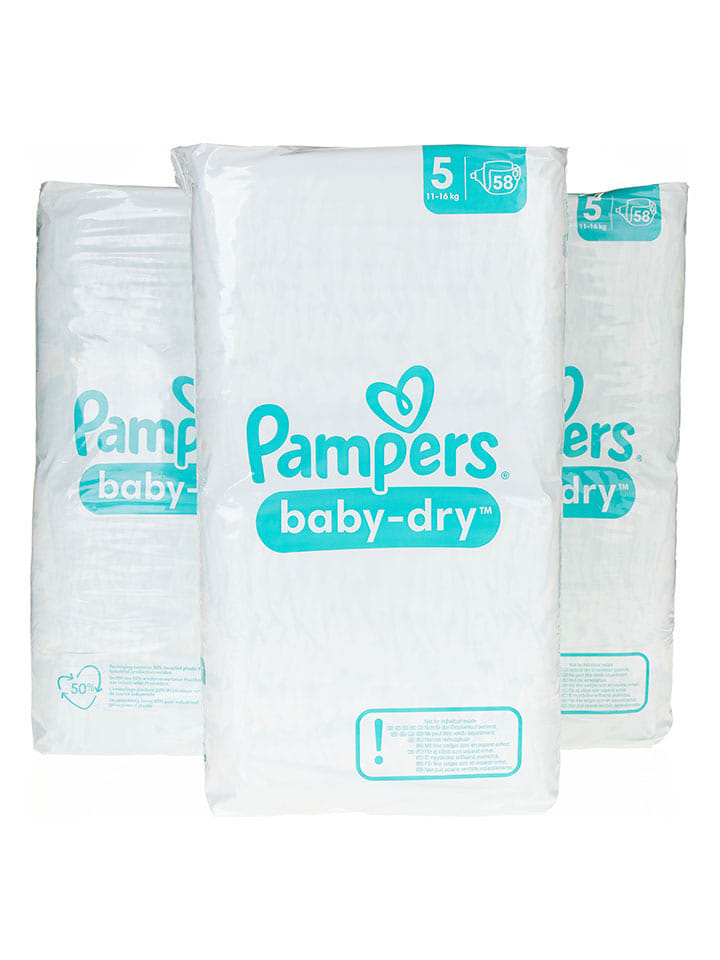 Pampers Pieluszki (174 szt.) "Baby Dry" - rozmiar 5, 11-16 kg rozmiar: onesize