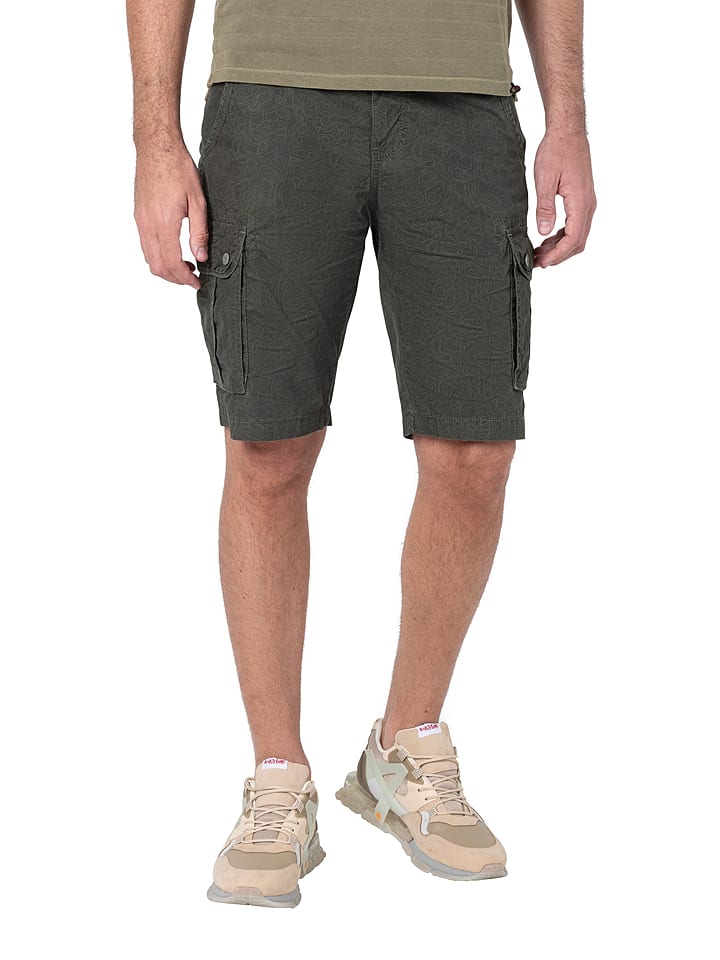 Timezone Bojówki - Regular fit - w kolorze antracytowym rozmiar: W29