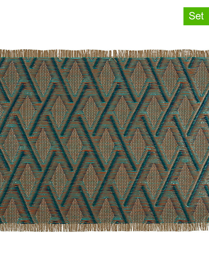 Bahne Podkładki stołowe (2 szt.) w kolorze beżowym rozmiar: onesize