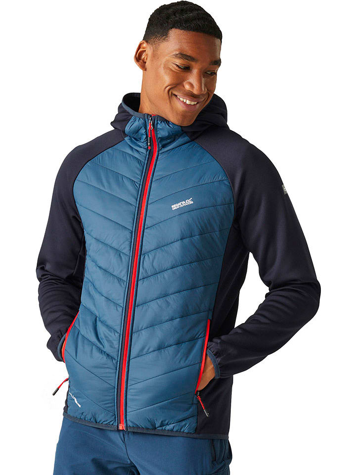 Regatta Kurtka hybrydowa "Andreson VIII" w kolorze niebiesko-granatowym rozmiar: M