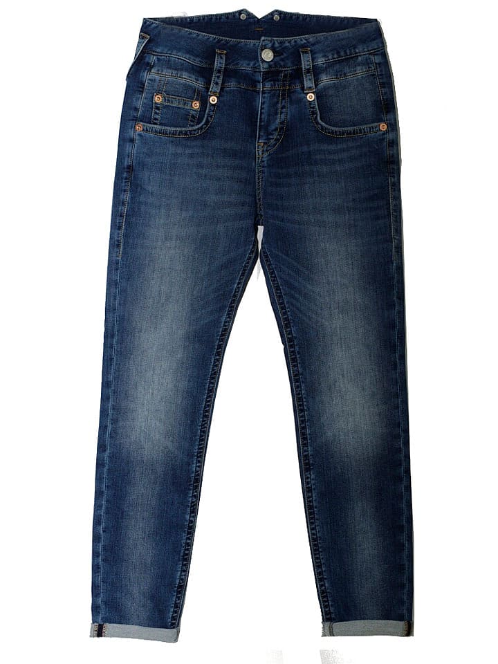 Herrlicher Dżinsy - Tapered fit - w kolorze granatowym rozmiar: W25/L32