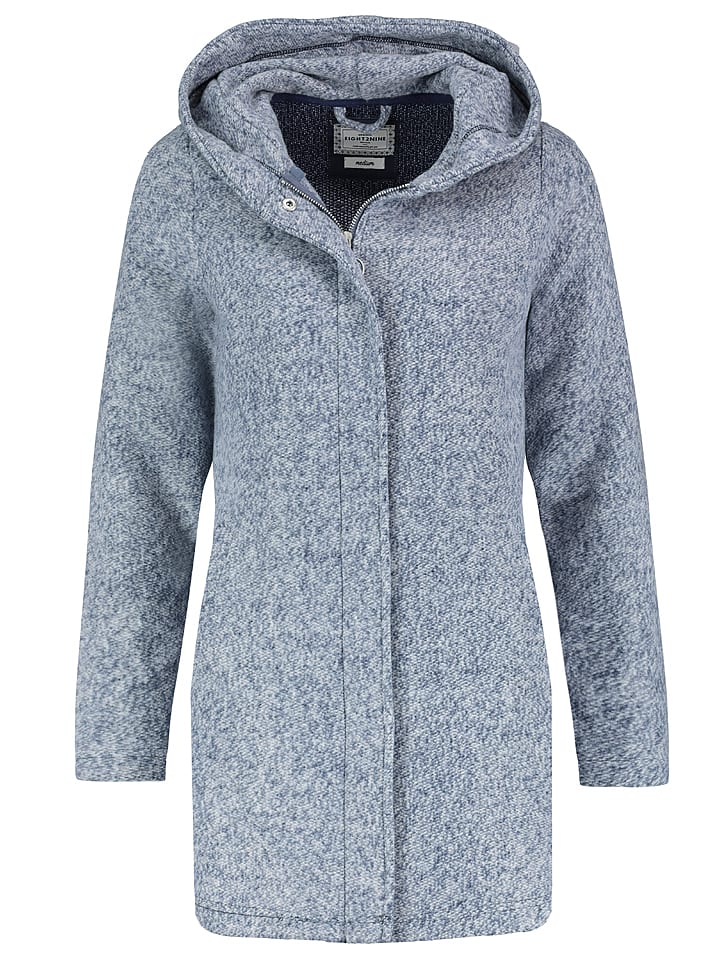 Płaszcz przejściowy w kolorze niebieskim