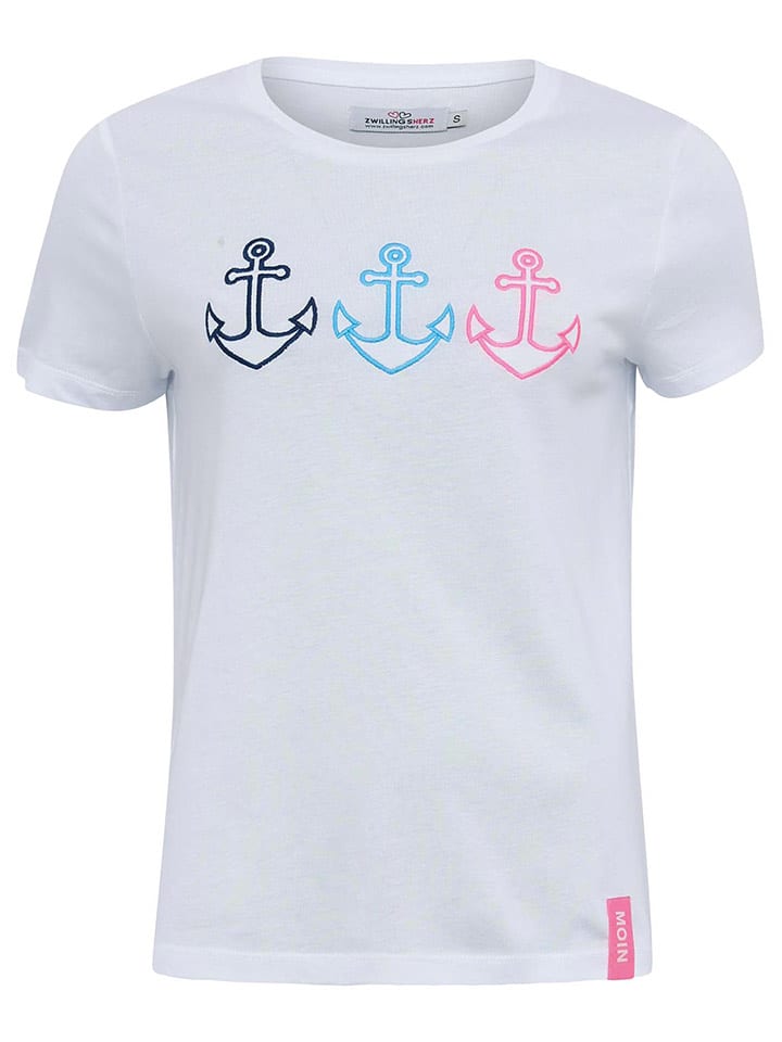 Koszulka "Annette" w kolorze białym