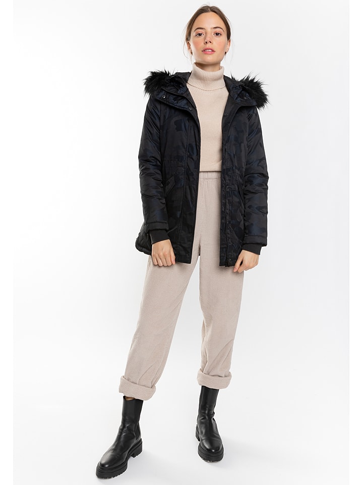 Parka "Ice" w kolorze granatowym