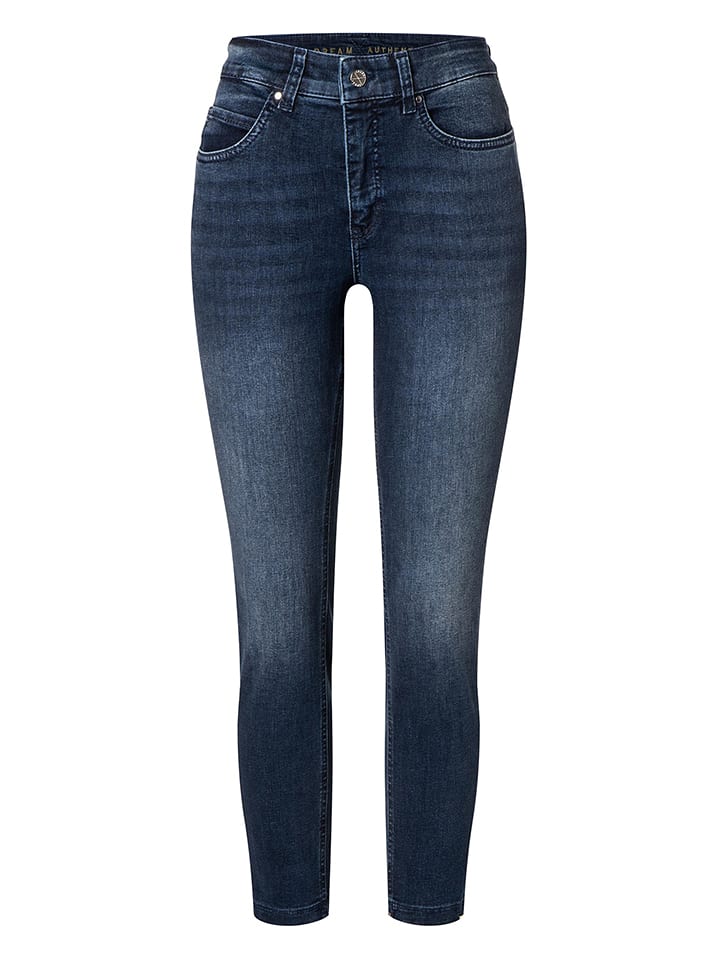 MAC Dżinsy "Dream" - Skinny fit - w kolorze granatowym rozmiar: 40/L28