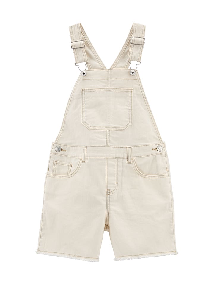 OshKosh Ogrodniczki w kolorze białym rozmiar: 122