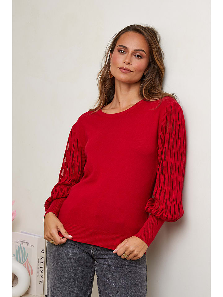 Soft Cashmere Sweter w kolorze czerwonym rozmiar: 38/40