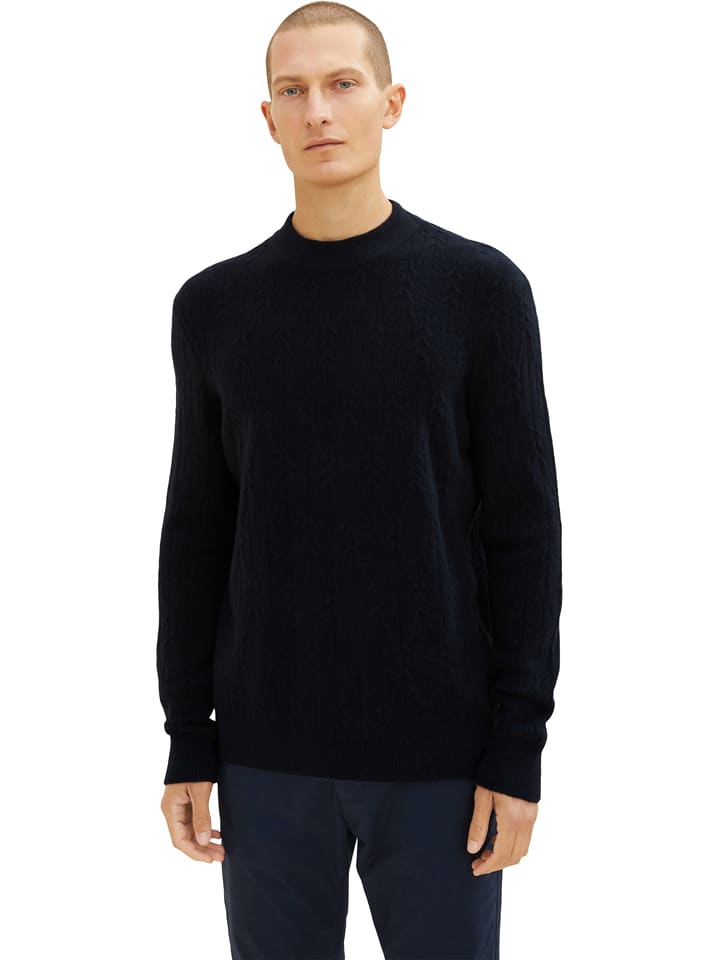 Tom Tailor Sweter w kolorze granatowym rozmiar: 3XL