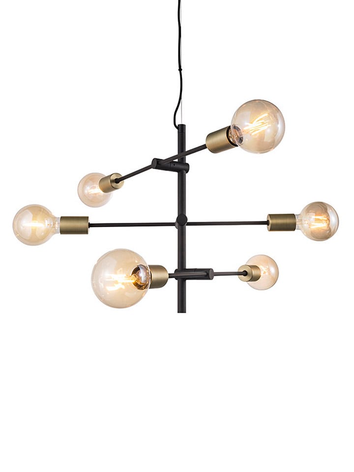 Lampa wisząca "Josefine" w kolorze czarnym - (S)55 x (G)55 cm