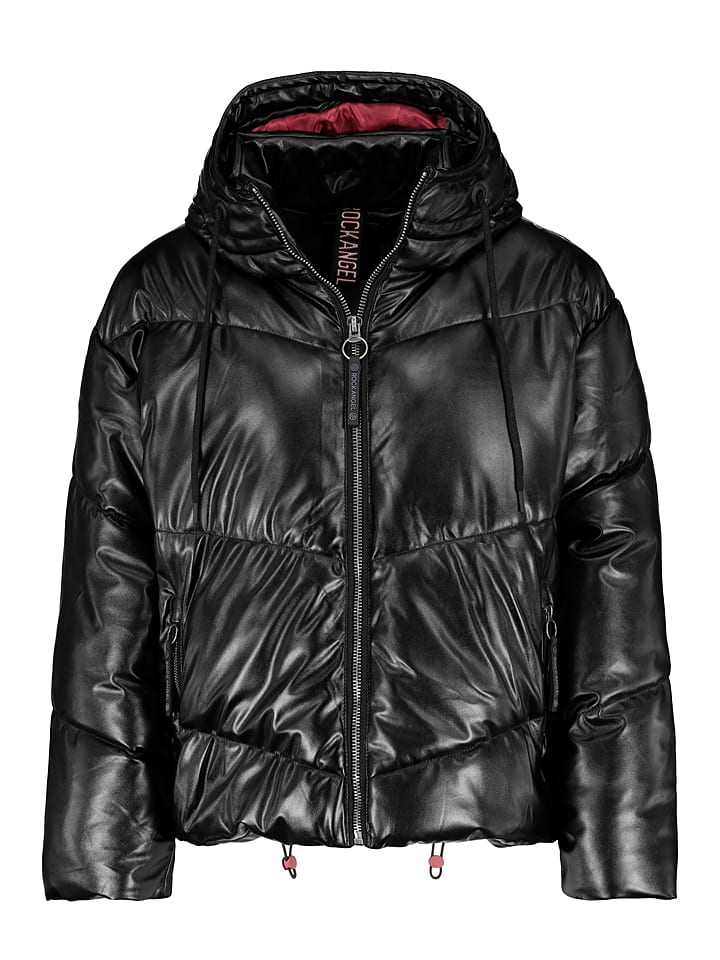 Rock Angel Kurtka pikowana w kolorze czarnym rozmiar: L