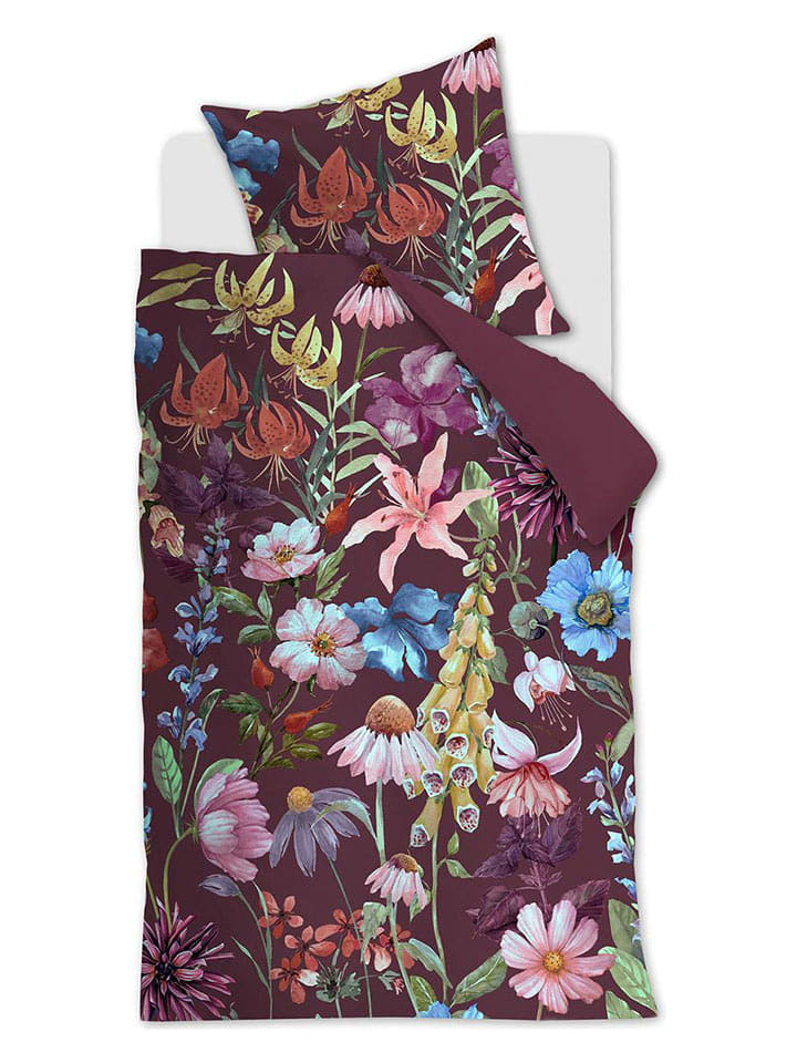 Beddinghouse Komplet pościeli satynowej w kolorze fioletowym rozmiar: 135x200 cm