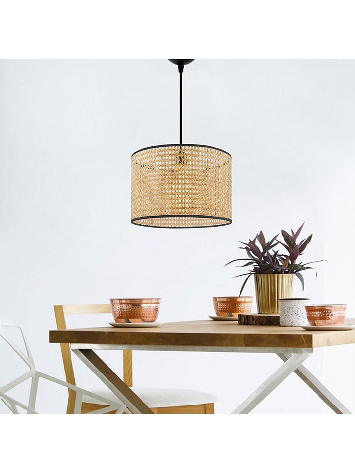 Opviq Lampa wisząca w kolorze beżowym - wys. 70 x Ø 28 cm rozmiar: onesize