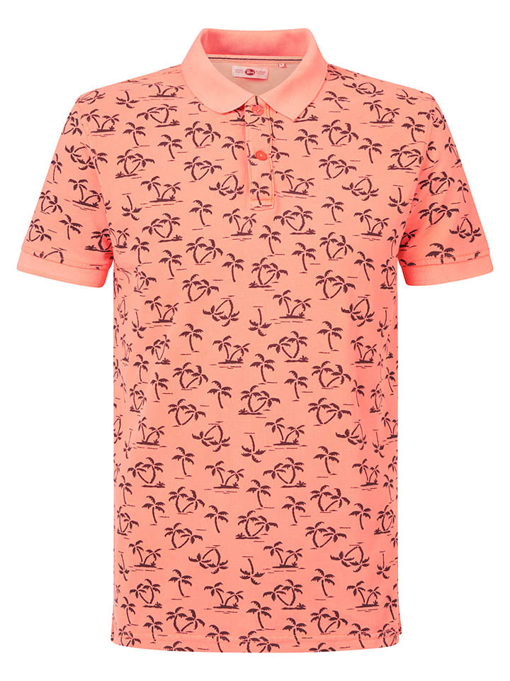 Petrol Industries Koszulka polo w kolorze pomarańczowym rozmiar: XXL