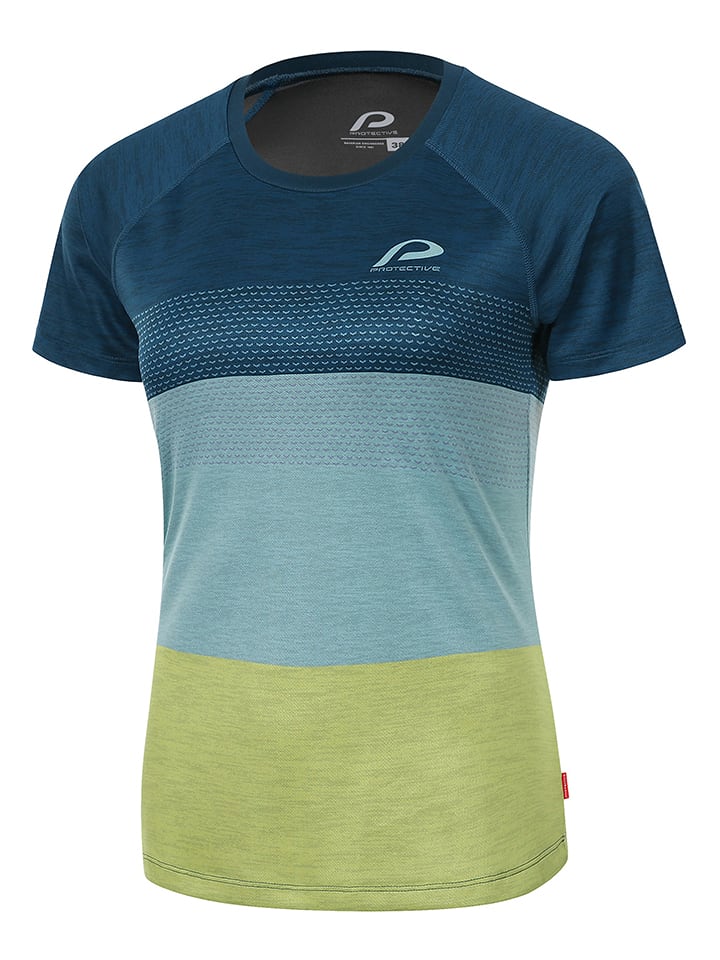 Koszulka kolarska "Shade" w kolorze zielono-morskim