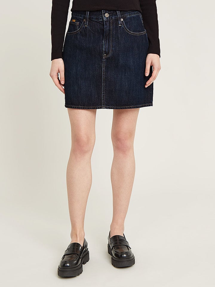 G-Star Spódnica dżinsowa "Victoria" w kolorze granatowym rozmiar: W28