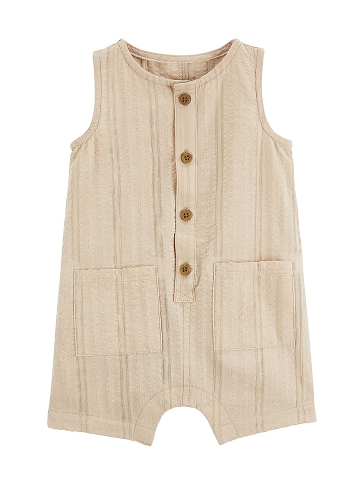 carter's Rampers w kolorze beżowym rozmiar: 86