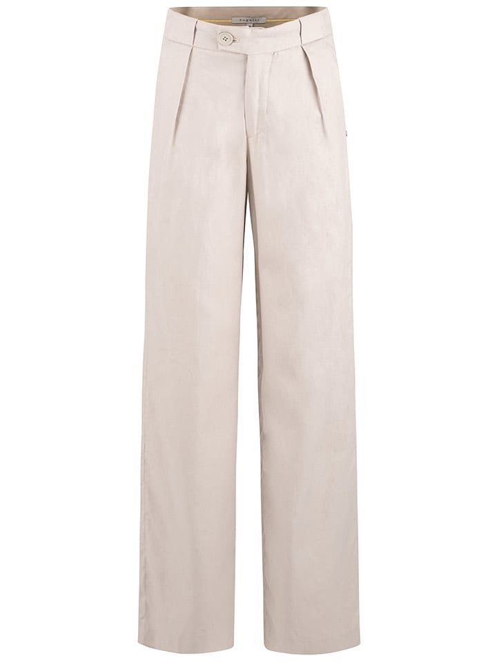 Bugatti Spodnie w kolorze beżowym rozmiar: 42