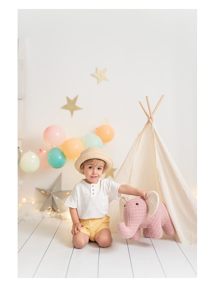 Szydełkowana maskotka "Mini Elefant" - wys. 23 cm - 0+