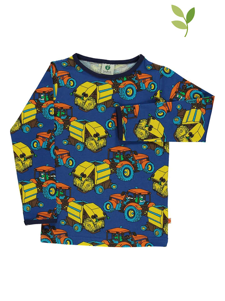 Koszulka "Tractor" w kolorze granatowym