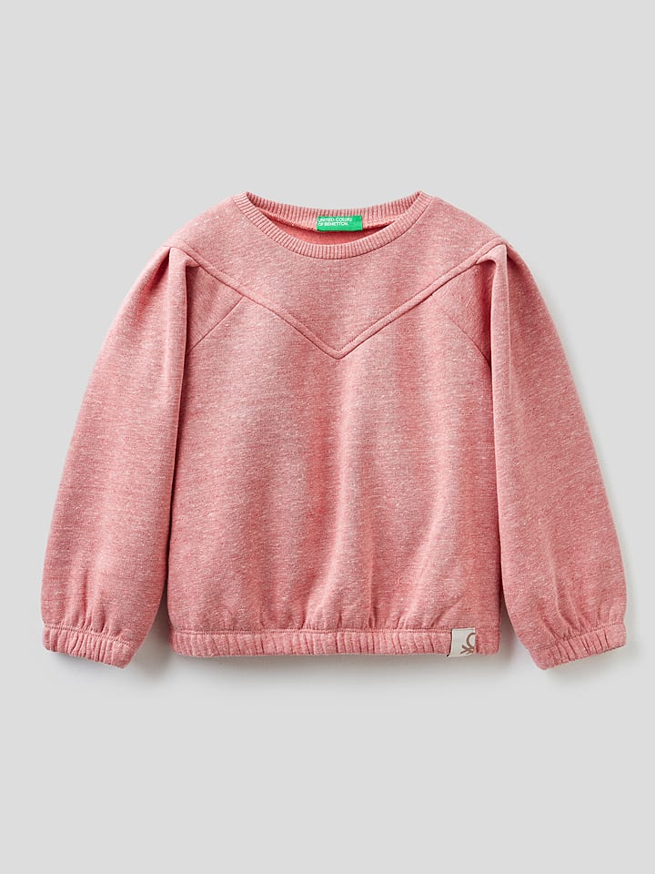 Benetton Bluza w kolorze różowym rozmiar: 90