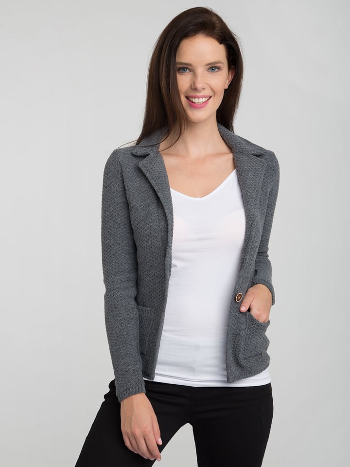 Kardigan "Palmerston" w kolorze antracytowym