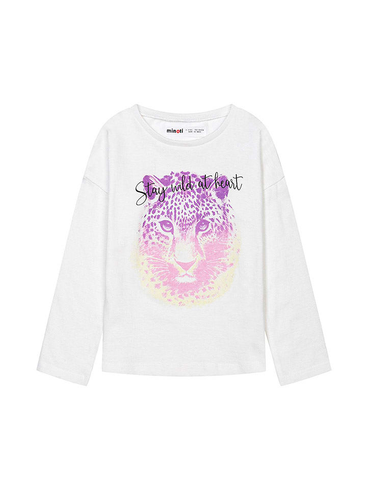 Minoti Koszulka w kolorze białym rozmiar: 134/140