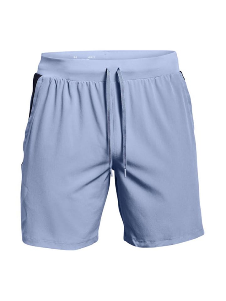 Szorty funkcyjne w kolorze jasnoniebieskim