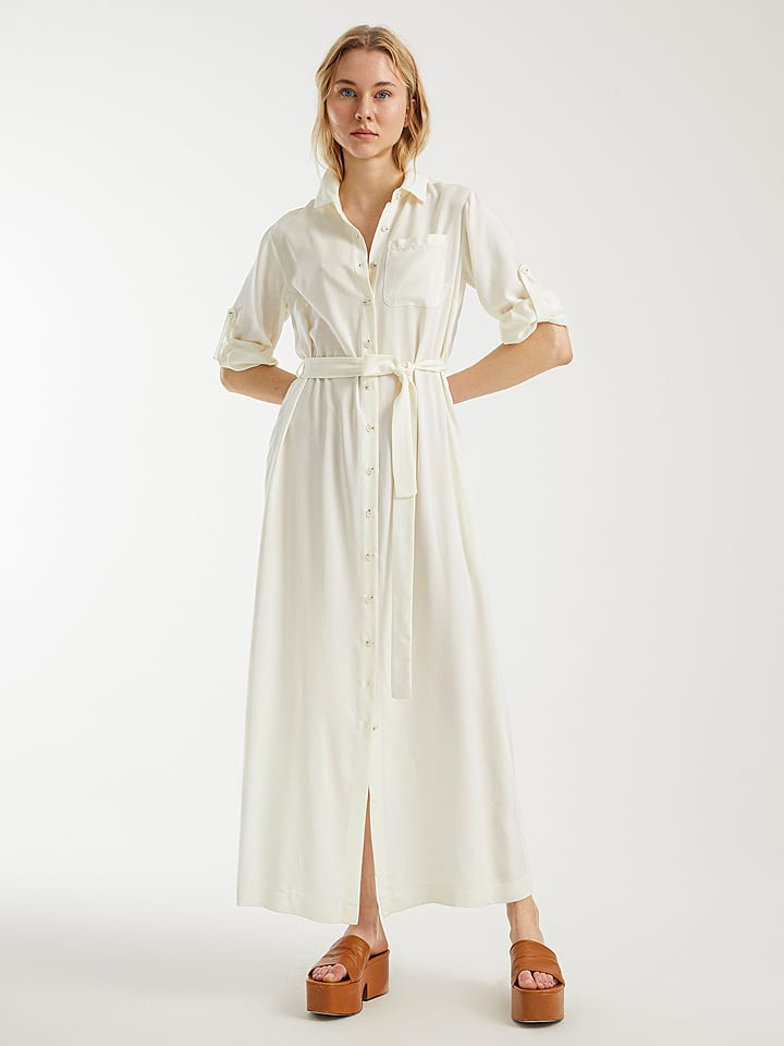 BGN Sukienka w kolorze kremowym rozmiar: 38