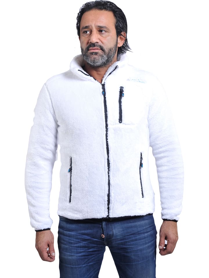 Kurtka polarowa "Carian" w kolorze białym