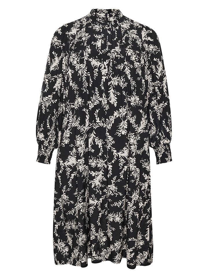 KAFFE curve Sukienka "Emina" w kolorze czarnym rozmiar: 54