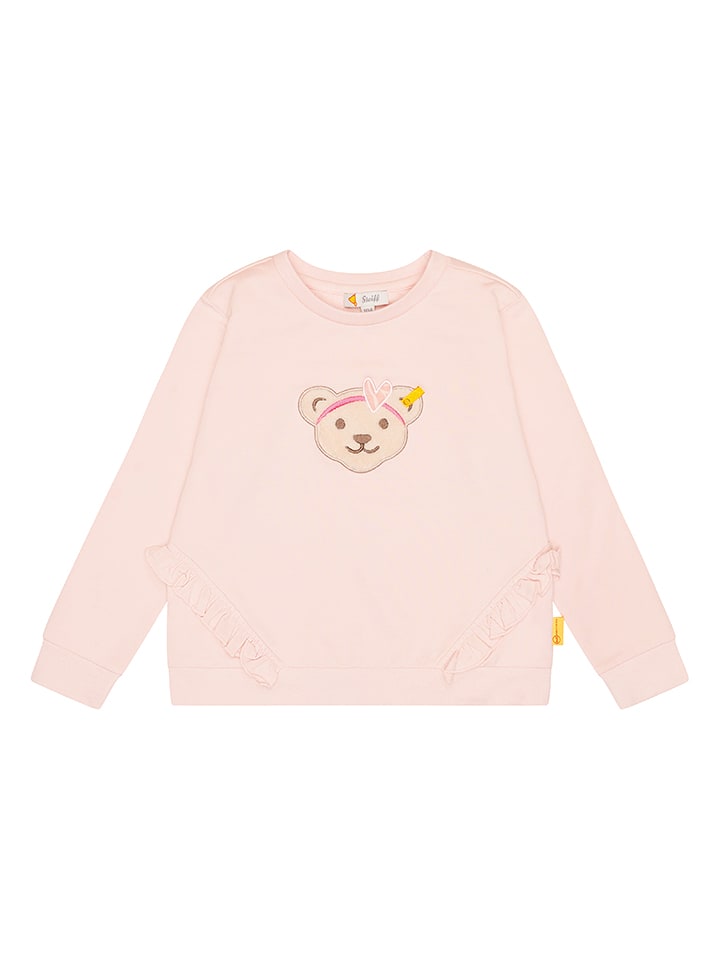 Steiff Bluza w kolorze jasnoróżowym rozmiar: 92