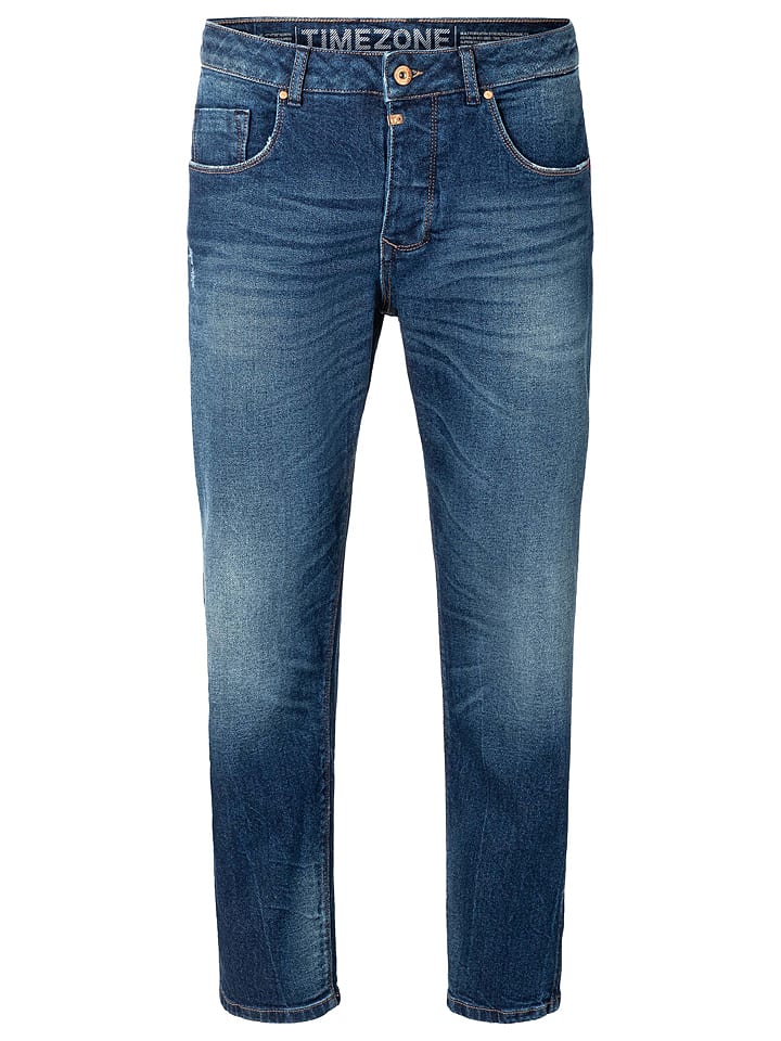 Timezone Dżinsy "Matz" - Comfort fit - w kolorze niebieskim rozmiar: W34/L32