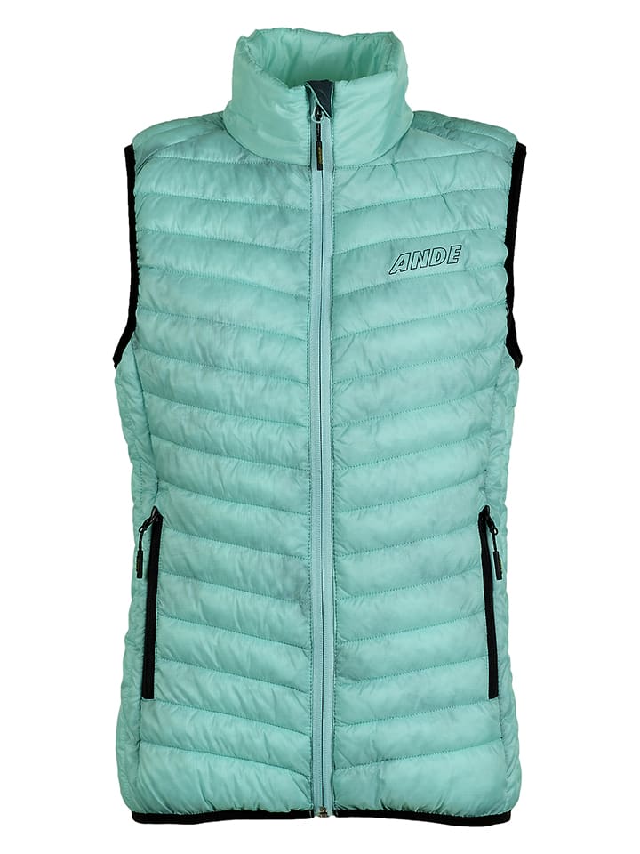 Ande Kamizelka pikowana "Gorizia" w kolorze turkusowym rozmiar: L