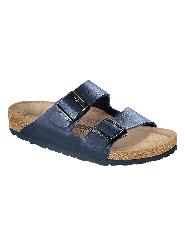 Birkenstock Klapki "Arizona" w kolorze niebieskim rozmiar: 38