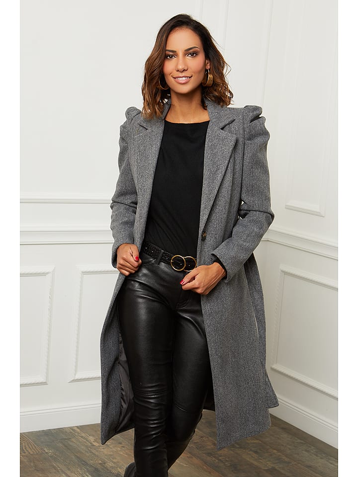 L'armoire de Suzette Płaszcz w kolorze szarym rozmiar: 40