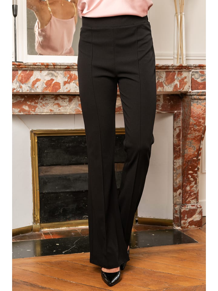 Spodnie "Celine" w kolorze czarnym