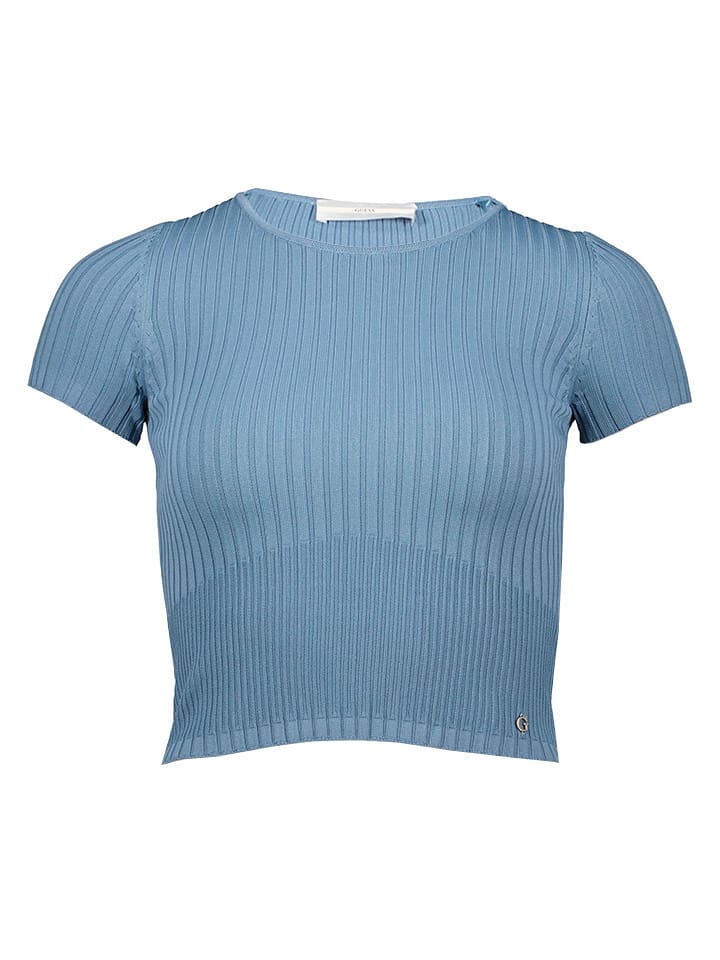 Guess Koszulka w kolorze niebieskim rozmiar: L