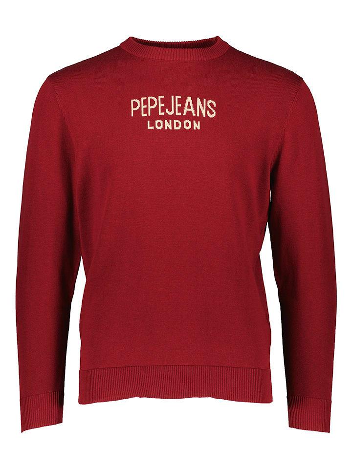 Pepe Jeans Sweter "Federico" w kolorze czerwonym rozmiar: S