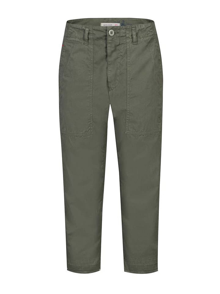 Herrlicher Spodnie w kolorze khaki rozmiar: W24