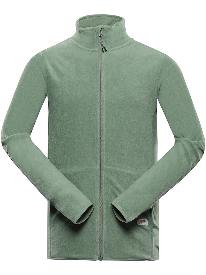 Alpine Pro Kurtka polarowa "Sius" w kolorze zielonym rozmiar: L