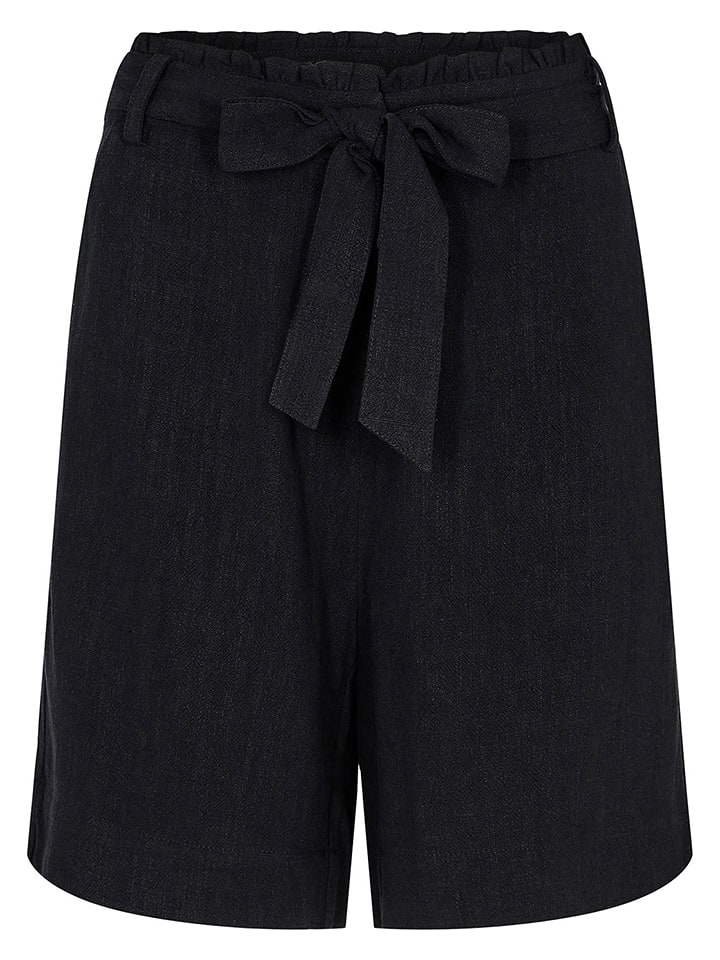 NÜMPH Szorty w kolorze czarnym rozmiar: 34