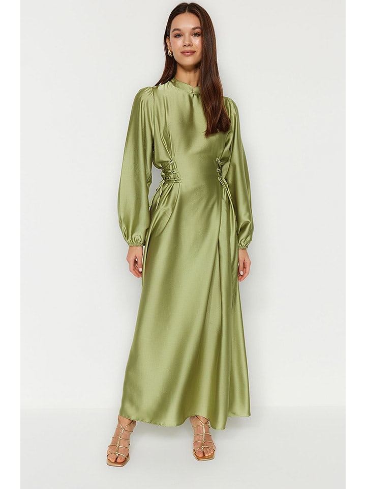 trendyol Sukienka w kolorze zielonym rozmiar: 40
