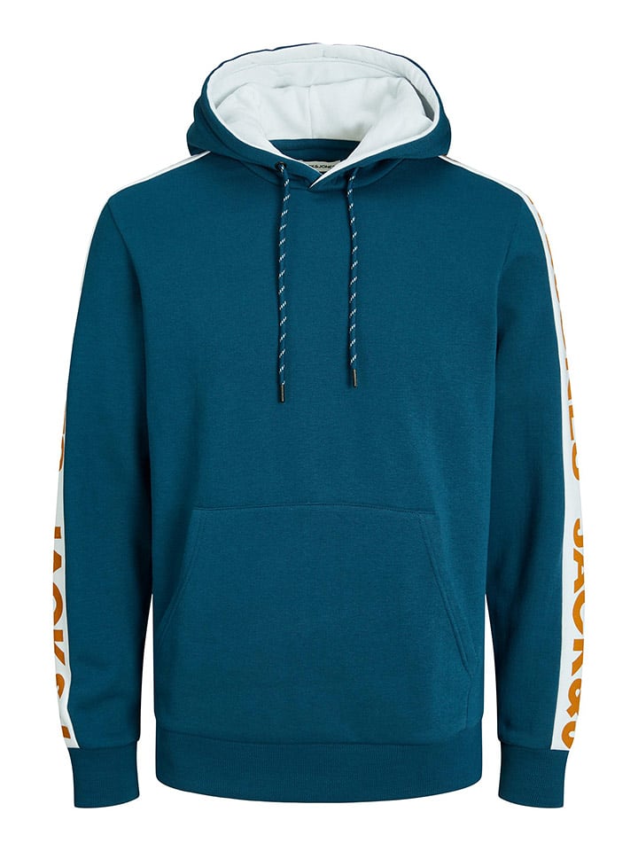 Jack & Jones Bluza "Huncho" w kolorze niebieskim rozmiar: M